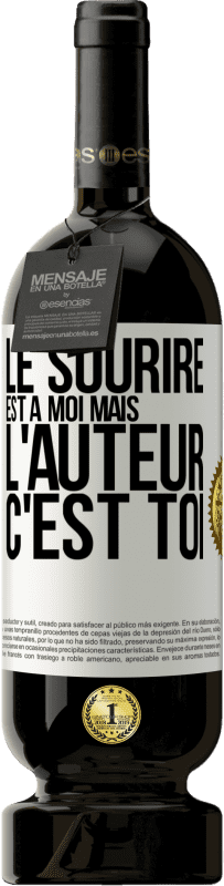 49,95 € Envoi gratuit | Vin rouge Édition Premium MBS® Réserve Le sourire est à moi, mais l'auteur c'est toi Étiquette Blanche. Étiquette personnalisable Réserve 12 Mois Récolte 2015 Tempranillo