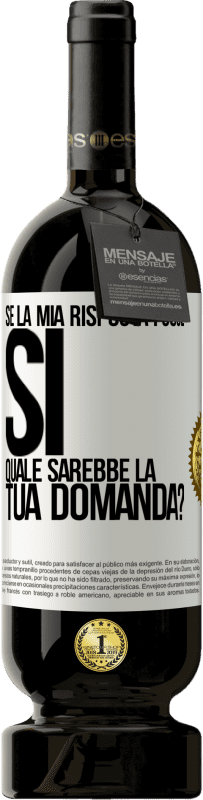 49,95 € Spedizione Gratuita | Vino rosso Edizione Premium MBS® Riserva Se la mia risposta fosse Sì, quale sarebbe la tua domanda? Etichetta Bianca. Etichetta personalizzabile Riserva 12 Mesi Raccogliere 2016 Tempranillo