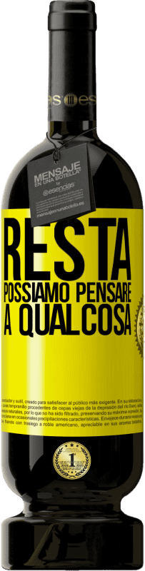 49,95 € Spedizione Gratuita | Vino rosso Edizione Premium MBS® Riserva Resta, possiamo pensare a qualcosa Etichetta Gialla. Etichetta personalizzabile Riserva 12 Mesi Raccogliere 2015 Tempranillo