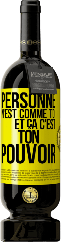 49,95 € Envoi gratuit | Vin rouge Édition Premium MBS® Réserve Personne n'est comme toi et ça c'est ton pouvoir Étiquette Jaune. Étiquette personnalisable Réserve 12 Mois Récolte 2015 Tempranillo