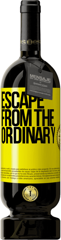 49,95 € Free Shipping | Red Wine Premium Edition MBS® Reserve Escape from the ordinary Yellow Label. Customizable label Reserve 12 Months Harvest 2014 Tempranillo