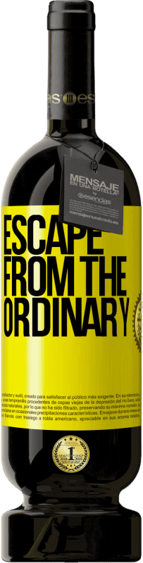 49,95 € Free Shipping | Red Wine Premium Edition MBS® Reserve Escape from the ordinary Yellow Label. Customizable label Reserve 12 Months Harvest 2015 Tempranillo