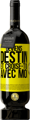 49,95 € Envoi gratuit | Vin rouge Édition Premium MBS® Réserve Deviens destin et croise-toi avec moi Étiquette Jaune. Étiquette personnalisable Réserve 12 Mois Récolte 2016 Tempranillo