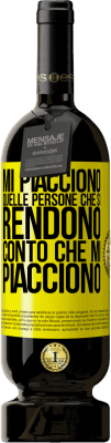 49,95 € Spedizione Gratuita | Vino rosso Edizione Premium MBS® Riserva Mi piacciono quelle persone che si rendono conto che mi piacciono Etichetta Gialla. Etichetta personalizzabile Riserva 12 Mesi Raccogliere 2014 Tempranillo