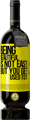 49,95 € 免费送货 | 红酒 高级版 MBS® 预订 美丽并不容易，但是你已经习惯了 黄色标签. 可自定义的标签 预订 12 个月 收成 2016 Tempranillo