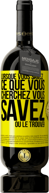 49,95 € Envoi gratuit | Vin rouge Édition Premium MBS® Réserve Lorsque vous savez ce que vous cherchez, vous savez où le trouver Étiquette Jaune. Étiquette personnalisable Réserve 12 Mois Récolte 2014 Tempranillo