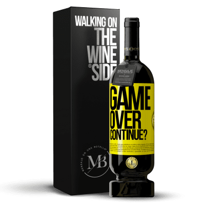 «GAME OVER. Continue?» Edición Premium MBS® Reserva