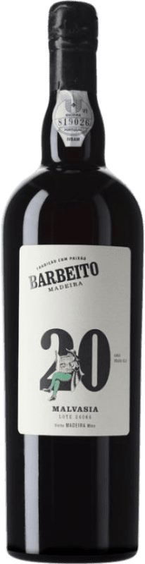 257,95 € Free Shipping | White Wine Barbeito Lote 24064 I.G. Madeira Madeira Portugal Malvasia 20 Years 75 cl