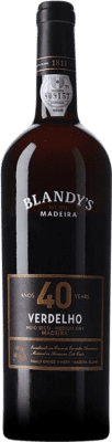 434,95 € Free Shipping | Fortified Wine Blandy's Madeira I.G. Madeira Madeira Portugal Verdejo 40 Years 75 cl