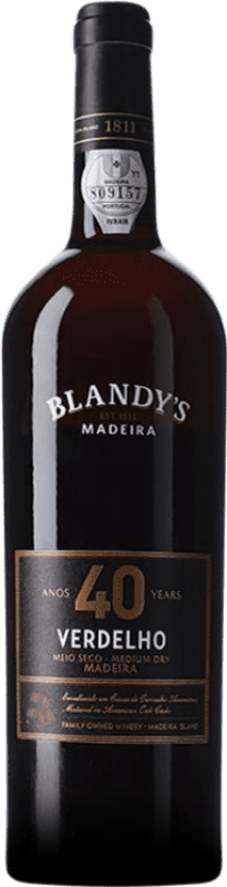 434,95 € Бесплатная доставка | Креплёное вино Blandy's Madeira I.G. Madeira мадера Португалия Verdejo — Вердехо 40 Лет 75 cl