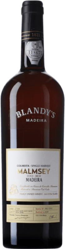 136,95 € Envío gratis | Vino Generoso Fortificado Blandy's Madeira Colheita Malmsey I.G. Madeira Madeira Portugal Malvasía 75 cl
