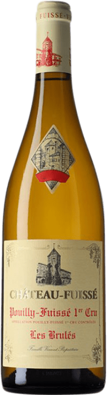 89,95 € Envio grátis | Vinho Branco Château Fuissé Les Brulés 1er Premier Cru A.O.C. Pouilly-Fuissé Borgonha França Chardonnay 75 cl
