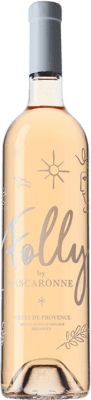 19,95 € Envío gratis | Vino Rosado Château La Mascaronne Folly Rosé — Rosado A.O.C. Côtes de Provence Provence Francia 75 cl
