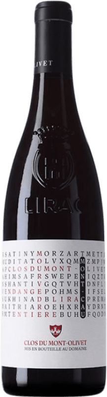 33,95 € Бесплатная доставка | Красное вино Clos du Mont-Olivet Mont-Cau A.O.C. Lirac Рона Франция 75 cl