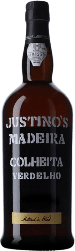 66,95 € 送料無料 | 酒精強化ワイン Justino's Madeira Colheita I.G. Madeira マデイラ島 ポルトガル Verdejo — ベルデホ 75 cl