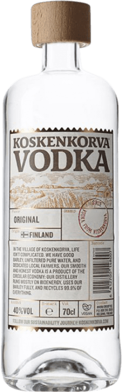 22,95 € Envío gratis | Vodka Koskenkorva Finlandia 70 cl