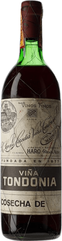634,95 € Kostenloser Versand | Rotwein López de Heredia Große Reserve — Lange Reifung 1970 D.O.Ca. Rioja La Rioja Spanien 75 cl