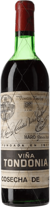 634,95 € 送料無料 | 赤ワイン López de Heredia グラン・レセルバ 1954 D.O.Ca. Rioja ラ・リオハ スペイン Tempranillo — テンプラニーリョ, Garnacha — グルナッシュ, Graciano — グラシアーノ, Mazuelo — マスエロ 75 cl