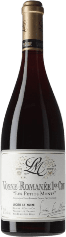 464,95 € Envio grátis | Vinho Tinto Lucien Le Moine Petits Monts 1er Premier Cru A.O.C. Vosne-Romanée Borgonha França Pinot Noir 75 cl