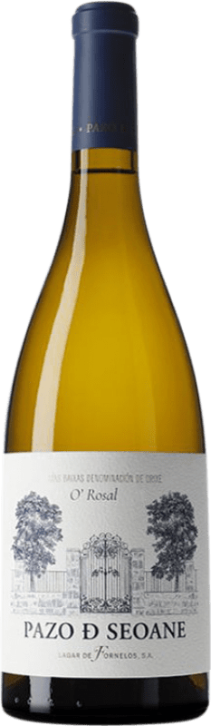 17,95 € Бесплатная доставка | Белое вино Lagar de Fornelos Pazo de Seoane Rosal D.O. Rías Baixas Галисия Испания 75 cl