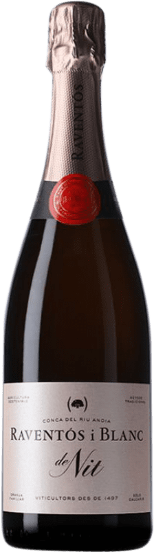 27,95 € Spedizione Gratuita | Spumante Rosato Raventós i Blanc De Nit Spagna Monastrell, Macabeo, Xarel·lo, Parellada 75 cl