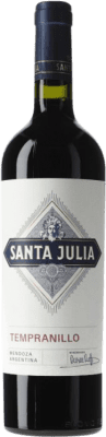 10,95 € Envio grátis | Vinho Tinto Santa Julia I.G. Mendoza Mendoza Argentina Tempranillo 75 cl