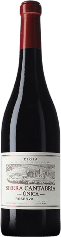 31,95 € Бесплатная доставка | Красное вино Sierra Cantabria Única Резерва D.O.Ca. Rioja Ла-Риоха Испания 75 cl
