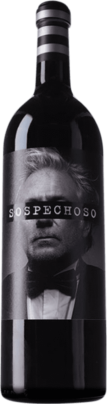 97,95 € 送料無料 | 赤ワイン Uvas Felices Sospechoso I.G.P. Vino de la Tierra de Castilla カスティーリャ・ラ・マンチャ スペイン Tempranillo — テンプラニーリョ, Tinta de Toro ジェロボアム・ダブルマグナムボトル 3 L