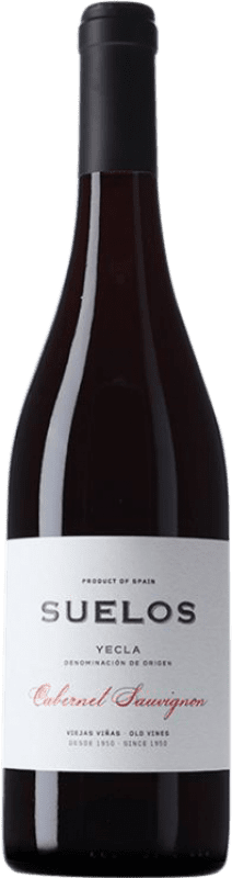 5,95 € Бесплатная доставка | Красное вино Suelos D.O. Yecla Регион Мурсия Испания Cabernet Sauvignon — Каберне Совиньон 75 cl