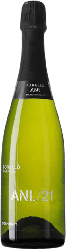 32,95 € Envío gratis | Espumoso Blanco Torelló Microvinificació Brut Nature Ancestral Corpinnat Cataluña España 75 cl