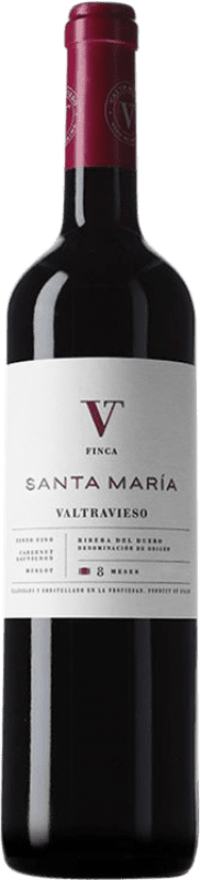14,95 € 送料無料 | 赤ワイン Valtravieso Finca Santa María オーク D.O. Ribera del Duero カスティーリャ・イ・レオン スペイン 75 cl