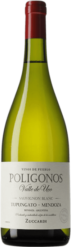 29,95 € Бесплатная доставка | Белое вино Zuccardi Polígonos I.G. Tupungato Мендоса Аргентина Sauvignon — Совиньон 75 cl