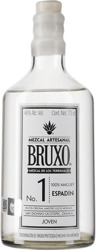69,95 € Envío gratis | Mezcal Agave Capital Bruxo Nº 1 Espadín Joven Oaxaca México 70 cl