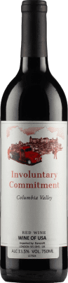 45,95 € Envio grátis | Vinho Tinto Andrew Will Involuntary Commitment Washington Estados Unidos Merlot, Cabernet Sauvignon, Cabernet Franc 75 cl