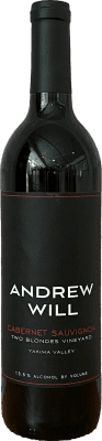 74,95 € Spedizione Gratuita | Vino Rosso Andrew Will Two Blondes Washington stati Uniti Cabernet Sauvignon 75 cl