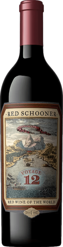 95,95 € Envío gratis | Vino Tinto Caymus Red Schooner Voyage 12 California Estados Unidos Malbec 75 cl