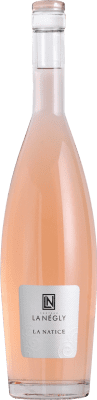 24,95 € Envio grátis | Vinho Rosé Château La Négly La Natice Rosé A.O.C. Languedoc Languedoc França Syrah, Mourvèdre, Cinsault 75 cl