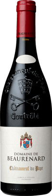 74,95 € Envío gratis | Vino Tinto Domaine de Beaurenard A.O.C. Châteauneuf-du-Pape Rhône Francia Syrah, Garnacha, Mourvèdre, Cinsault, Counoise 75 cl