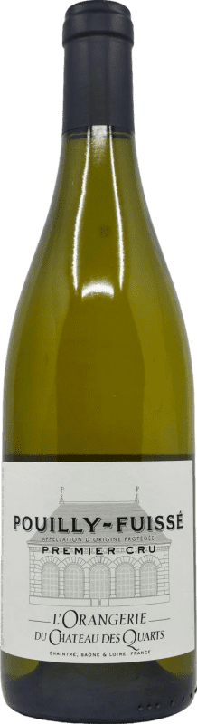 66,95 € Бесплатная доставка | Белое вино Château des Quarts L'Orangerie du Clos des Quarts 1er Premier Cru A.O.C. Pouilly-Fuissé Бургундия Франция Chardonnay — Шардоне 75 cl