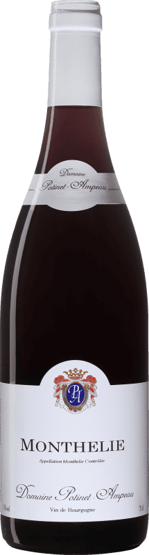 59,95 € Envio grátis | Vinho Tinto Potinet-Ampeau A.O.C. Monthélie Borgonha França Pinot Noir 75 cl