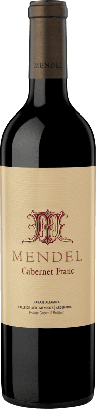 33,95 € Envío gratis | Vino Tinto Mendel I.G. Mendoza Mendoza Argentina Cabernet Franc 75 cl