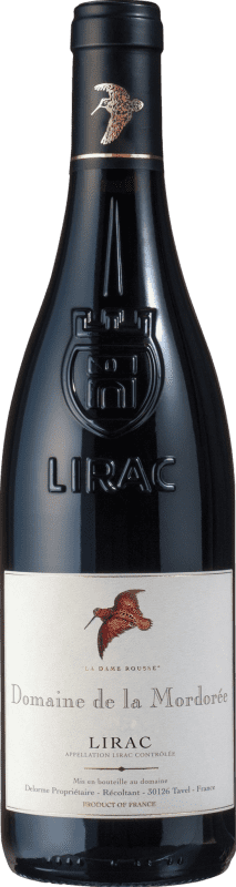 31,95 € Envio grátis | Vinho Tinto Domaine de La Mordorée La Dame Rousse A.O.C. Lirac Rhône França Syrah, Garnacha — Grenache Organic — Bio 75 cl