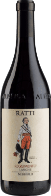 49,95 € Spedizione Gratuita | Vino Rosso Renato Ratti Reggimento D.O.C. Langhe Piemonte Italia Nebbiolo 75 cl