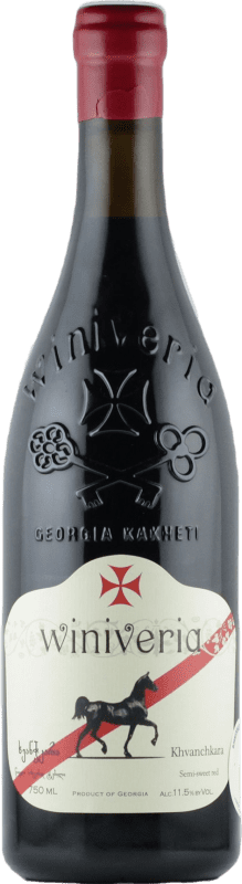 35,95 € 送料無料 | 甘口ワイン Winiveria P.D.O. Khvanchkara Racha ジョージア Aleksandrouli Organic — 有機 75 cl