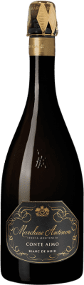 117,95 € Envío gratis | Espumoso Blanco Marchesi Antinori Marchese Conte Aimo Blanc de Noirs D.O.C.G. Franciacorta Lombardia Italia 75 cl