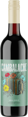 12,95 € Spedizione Gratuita | Vino Rosso Salentein Cambalache Argentina Malbec 75 cl