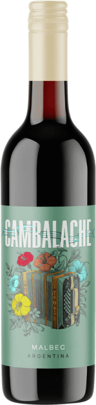 12,95 € Spedizione Gratuita | Vino Rosso Salentein Cambalache Argentina Malbec 75 cl