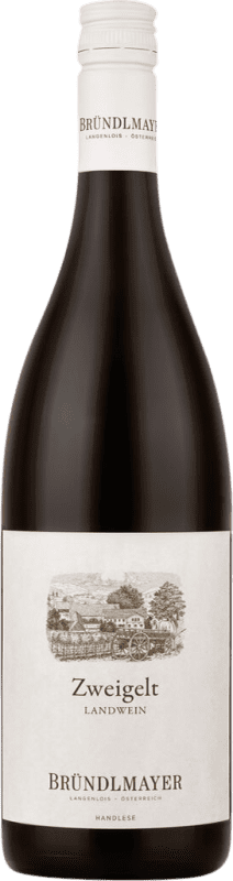 14,95 € Kostenloser Versand | Rotwein Bründlmayer Landwein Österreich Zweigelt 75 cl