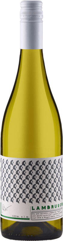 12,95 € 免费送货 | 白葡萄酒 Puianello Amabile — 微甜 I.G.T. Emilia Romagna 艾米利亚 - 罗马涅 意大利 Lambrusco — 蓝布鲁斯科 75 cl