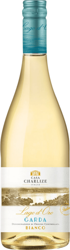13,95 € Envio grátis | Vinho Branco Casa Charlize Lago d'Oro D.O.C. Garda Lombardia Itália 75 cl